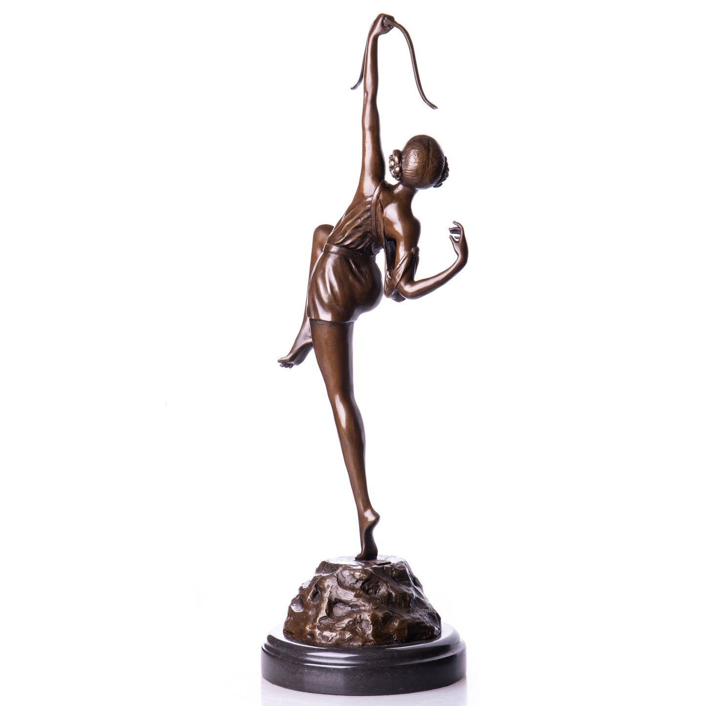 Statue en Bronze Diane avec un arc