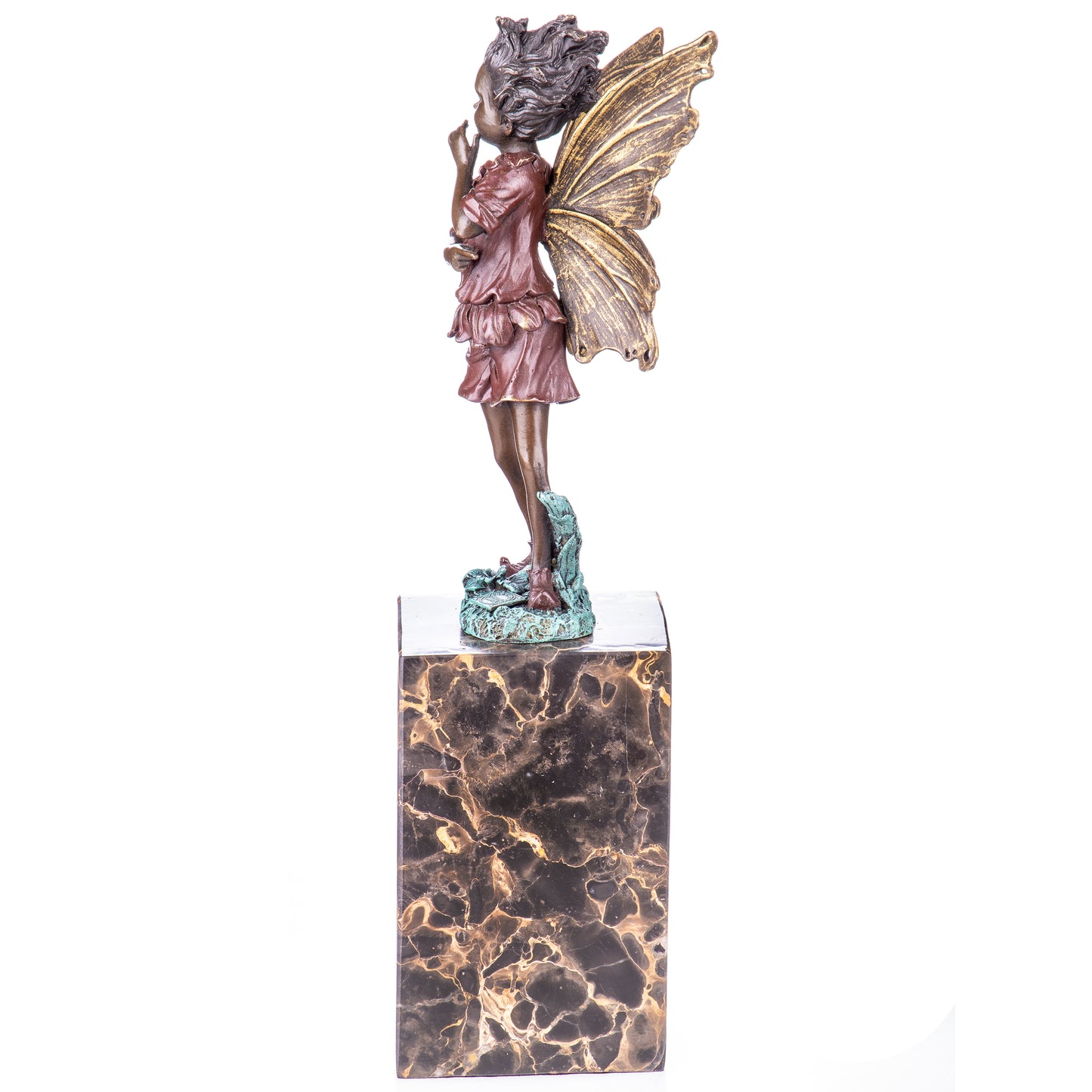 Statue en Bronze Elfe coloré