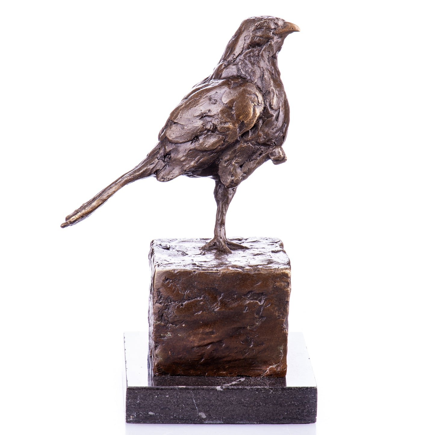 Statue en Bronze Moineau