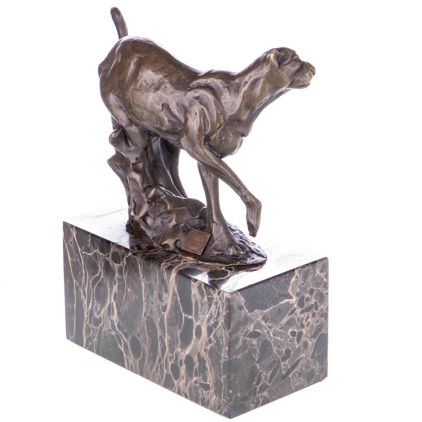 Statue en Bronze Panthère marchante