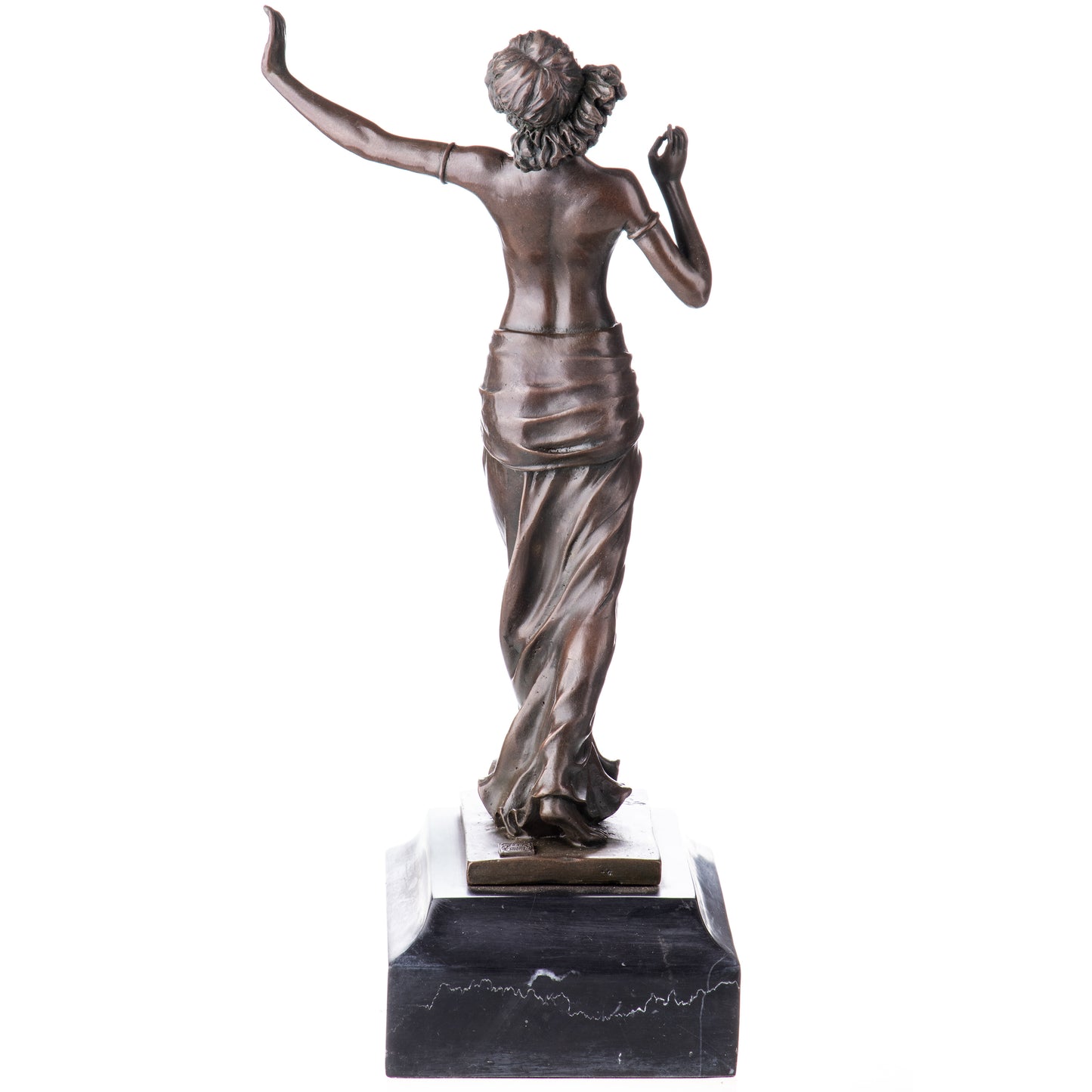 Sculpture en bronze Danseuse art-déco