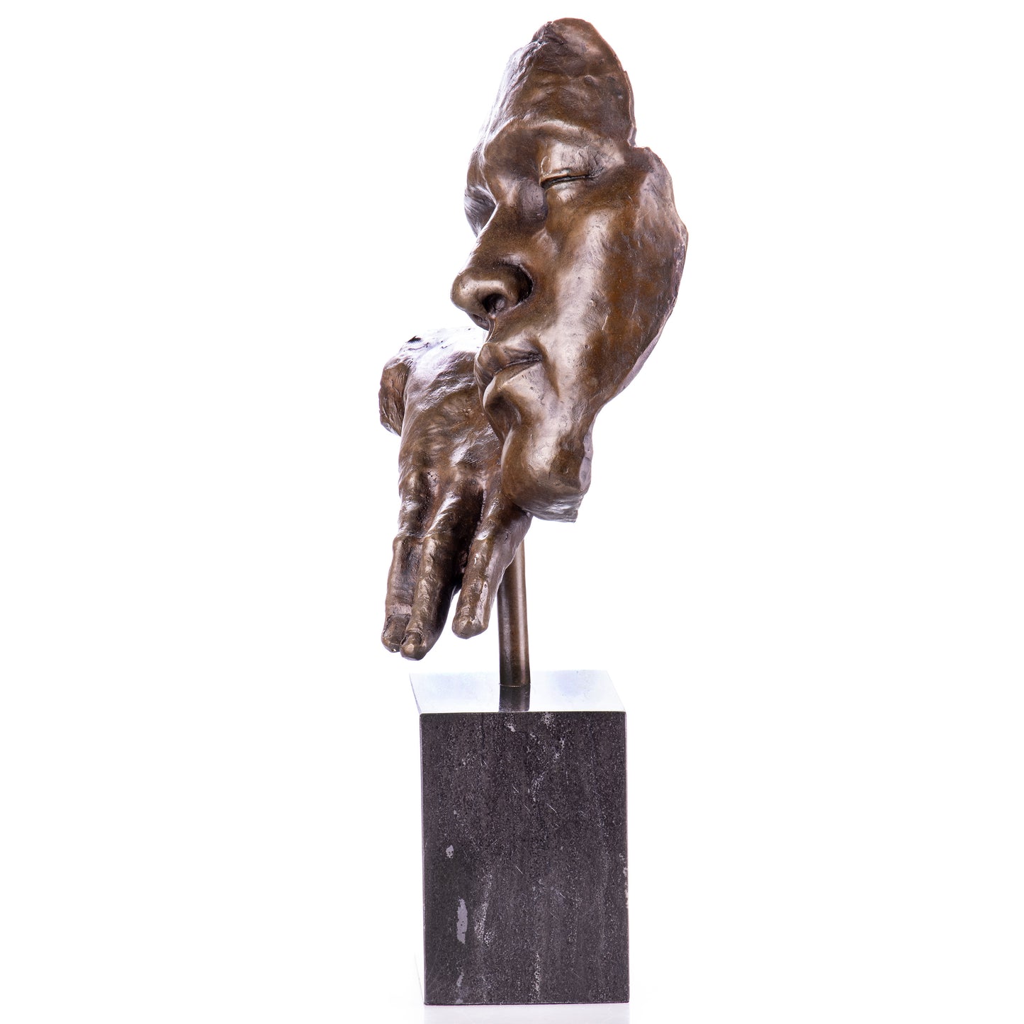 Sculpture en bronze Le repos