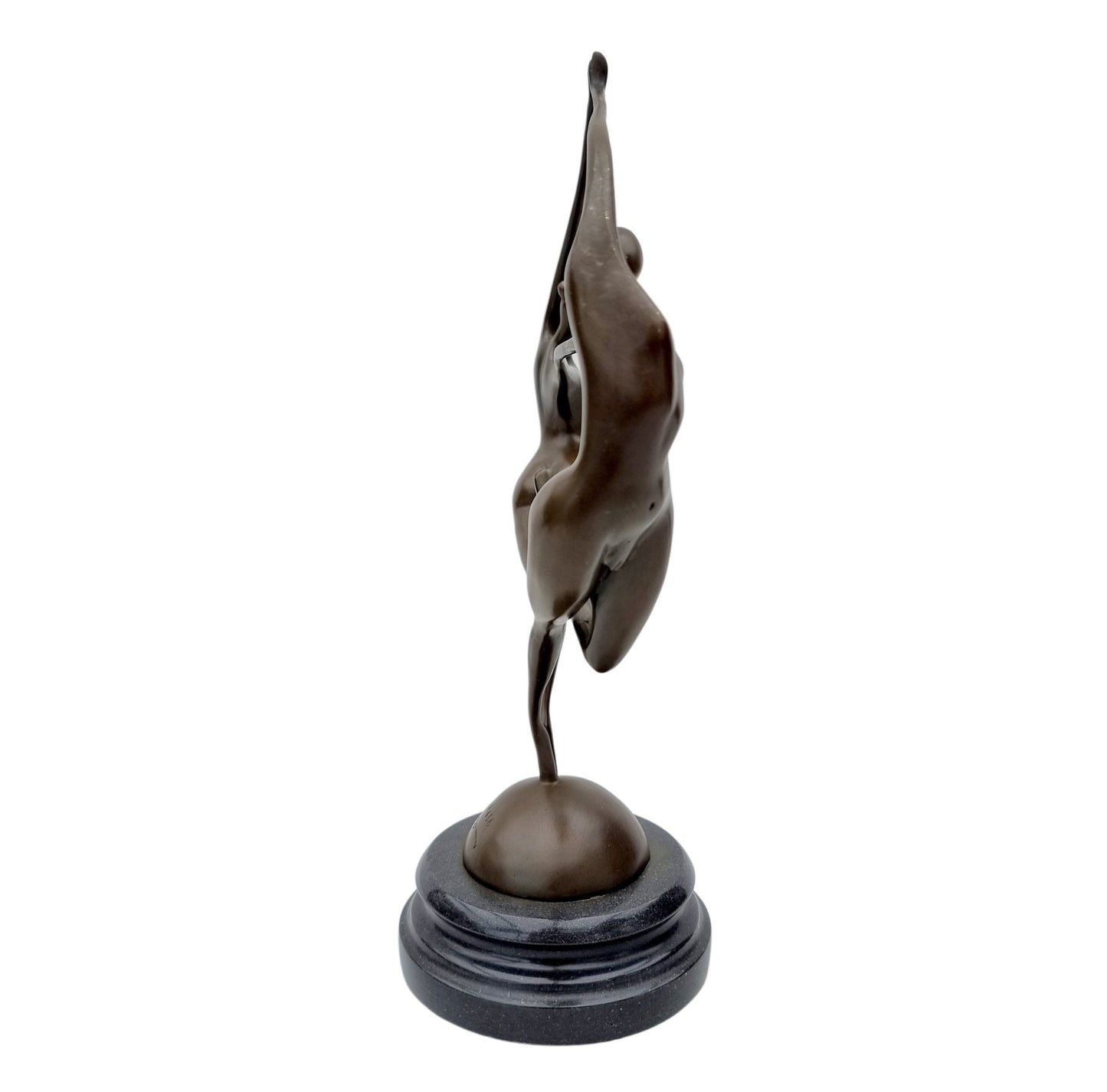 Sculpture en bronze Couple de danseurs abstrait