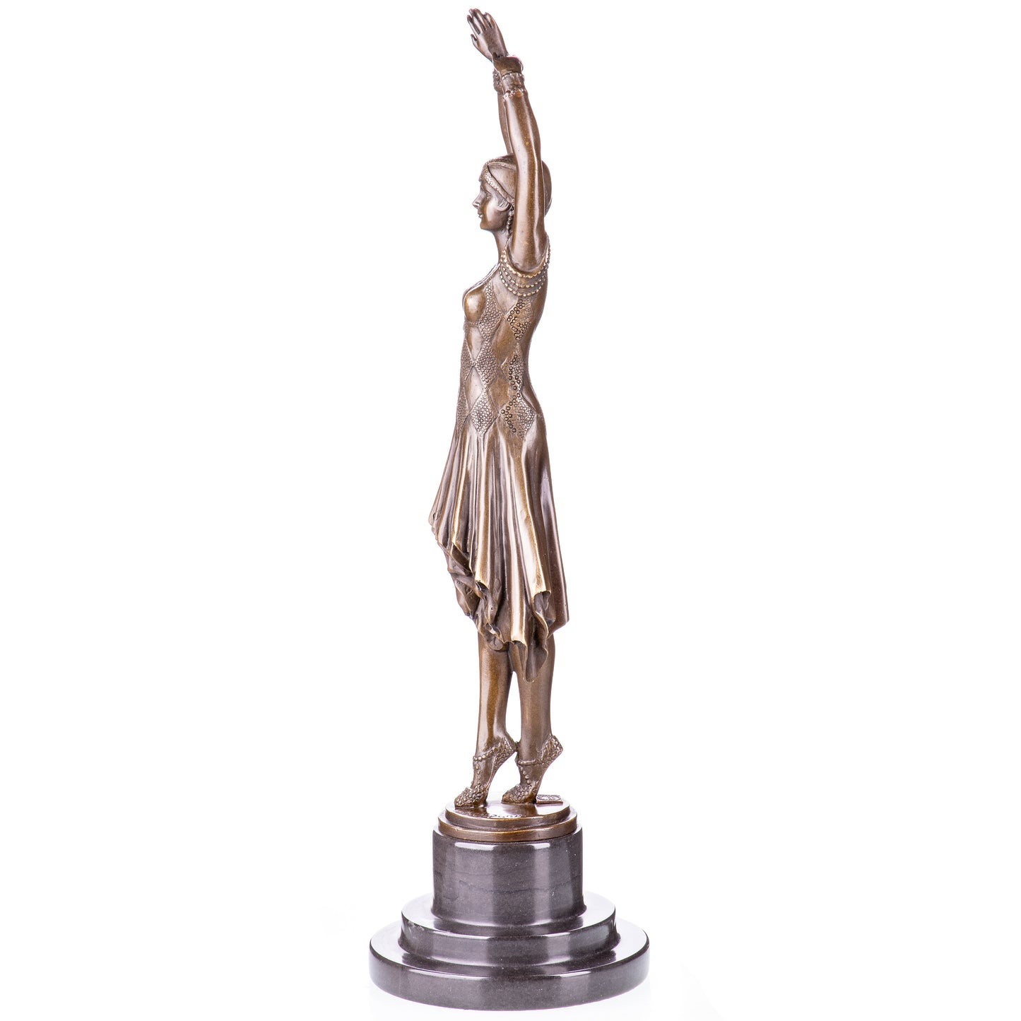 Statue en Bronze Danseuse Miss Kita d'après Chiparus