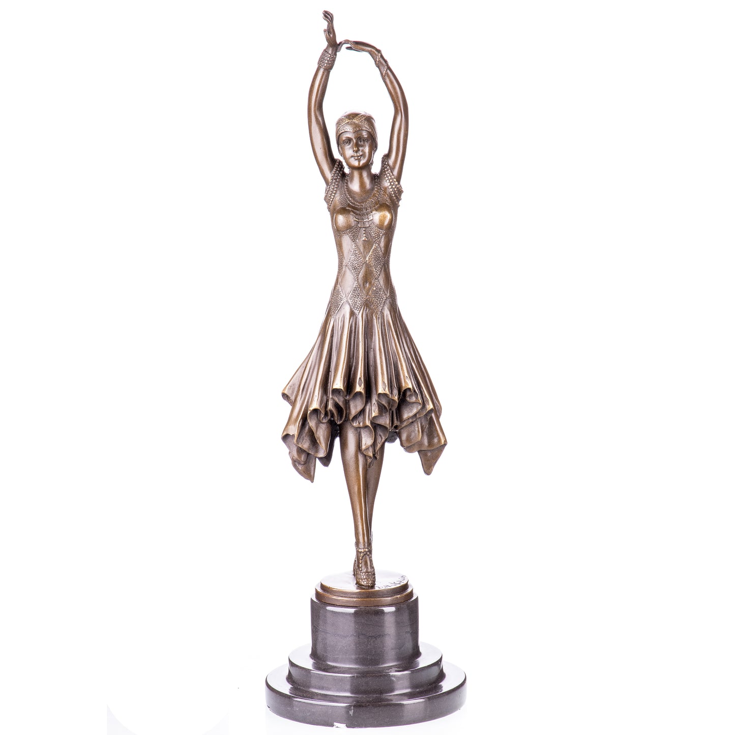 Statue en Bronze Danseuse Miss Kita d'après Chiparus