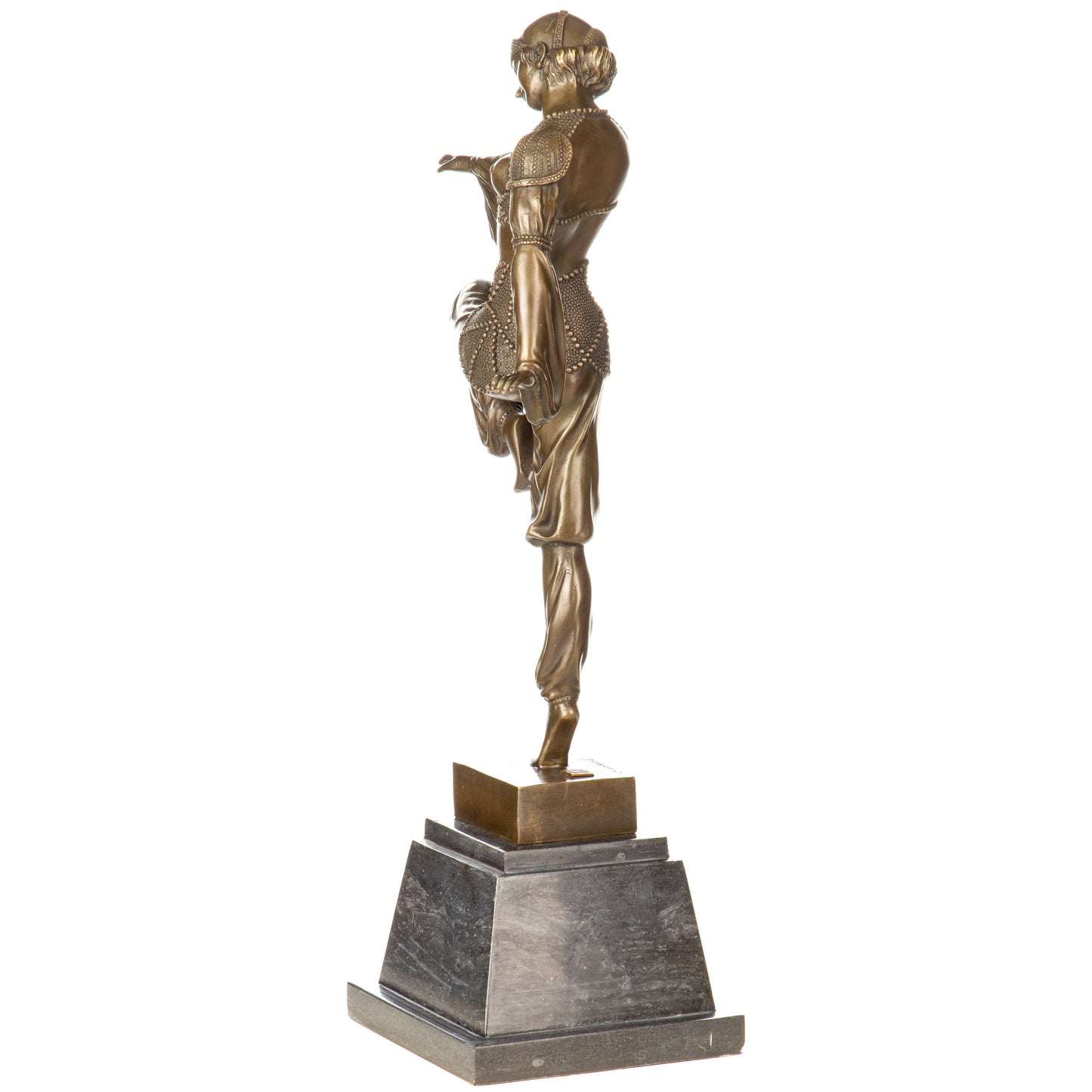 Statue en Bronze Danseuse Art-déco d'après A.Godard