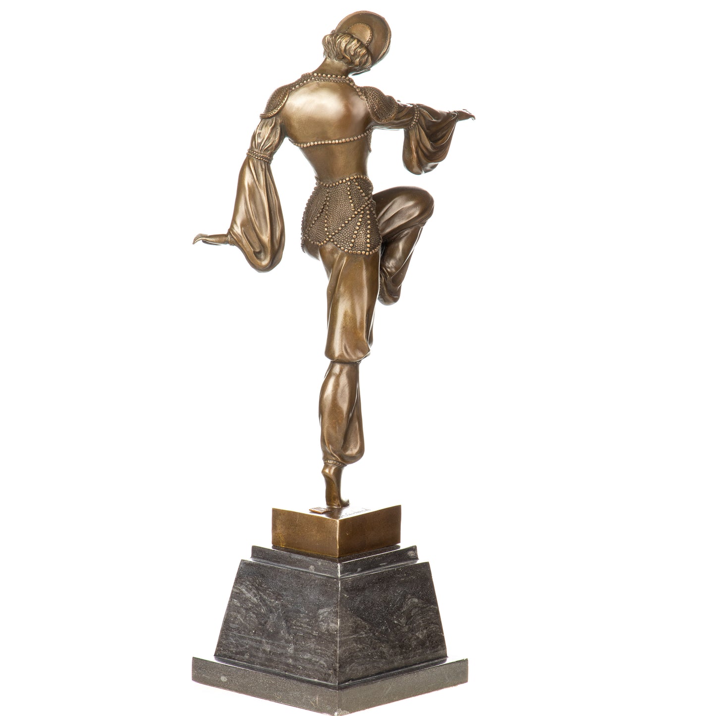 Statue en Bronze Danseuse Art-déco d'après A.Godard