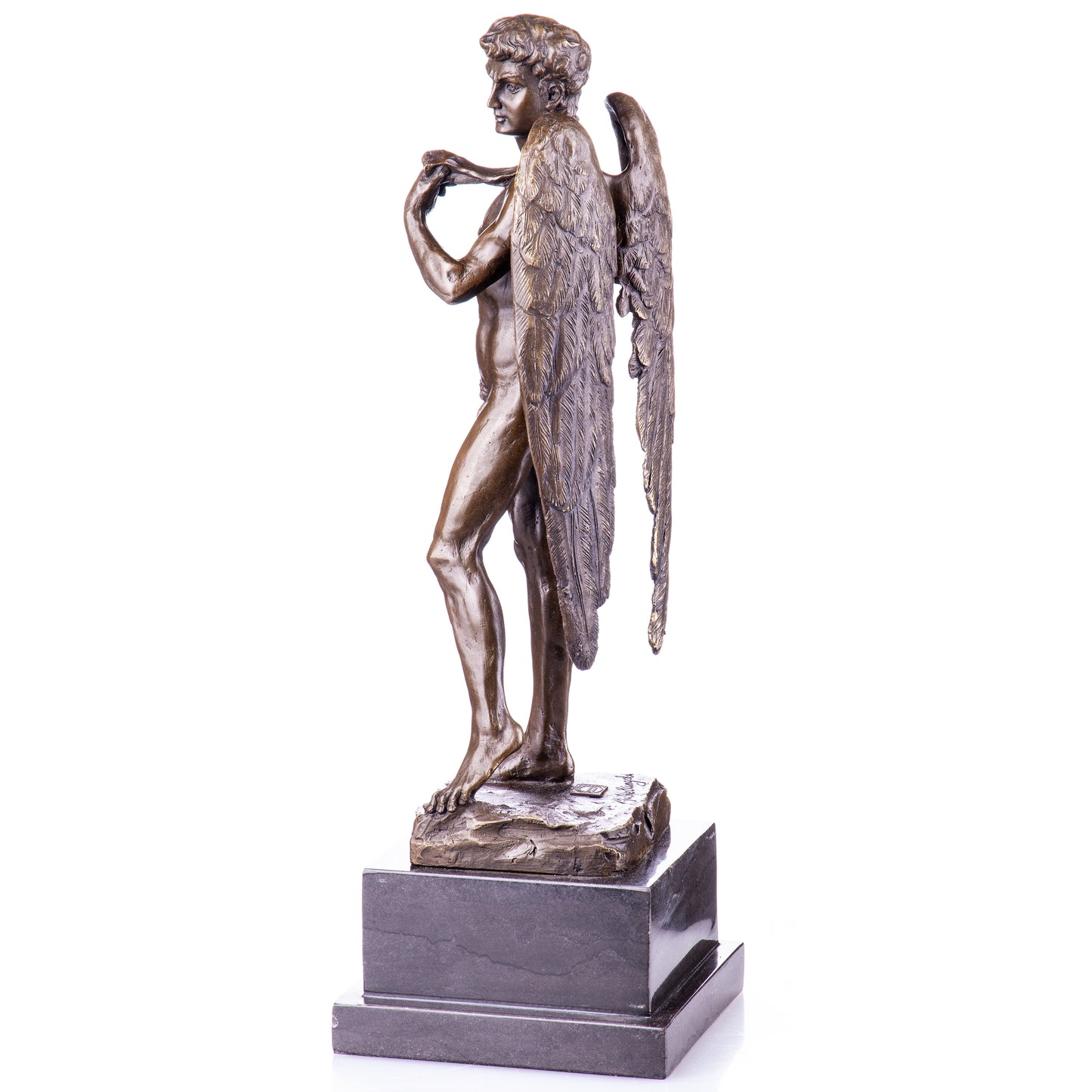 Statue en Bronze David Homme Ailé