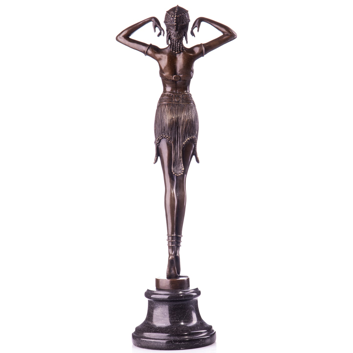 Statue en Bronze Danseuse Scarabée Chiparus