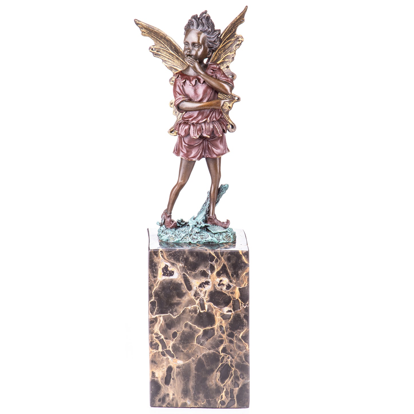Statue en Bronze Elfe coloré