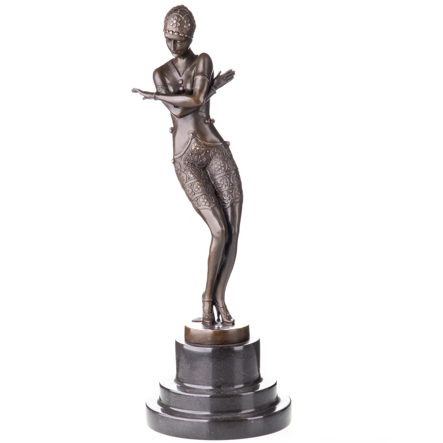 Statue en Bronze Danseuse timide