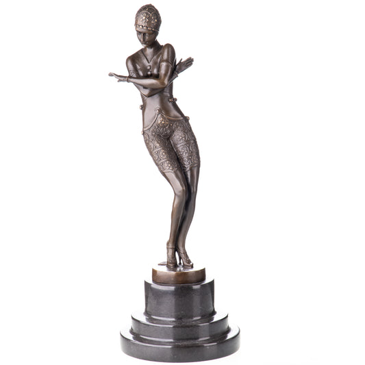 Statue en Bronze Danseuse timide