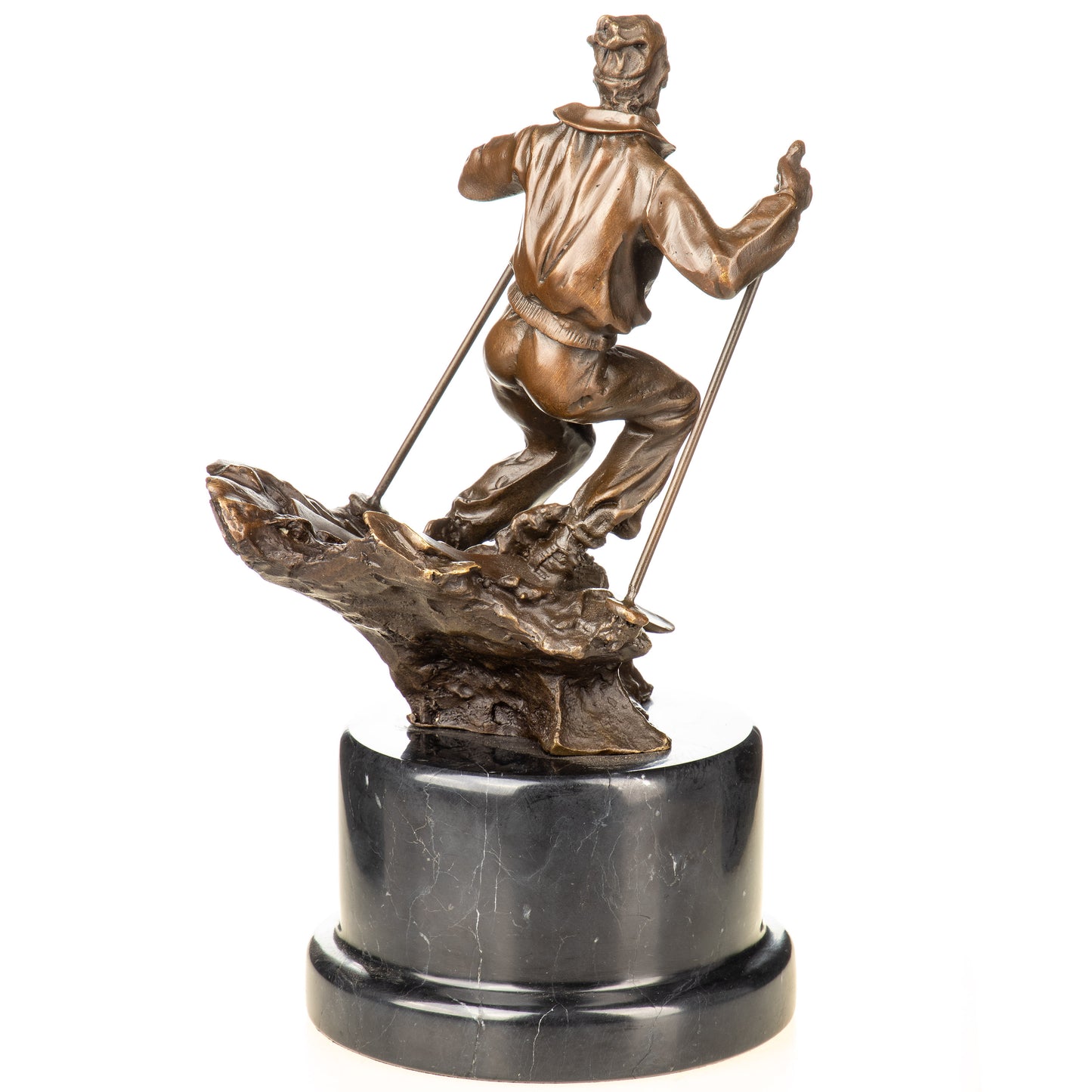 Statue en Bronze Skieur
