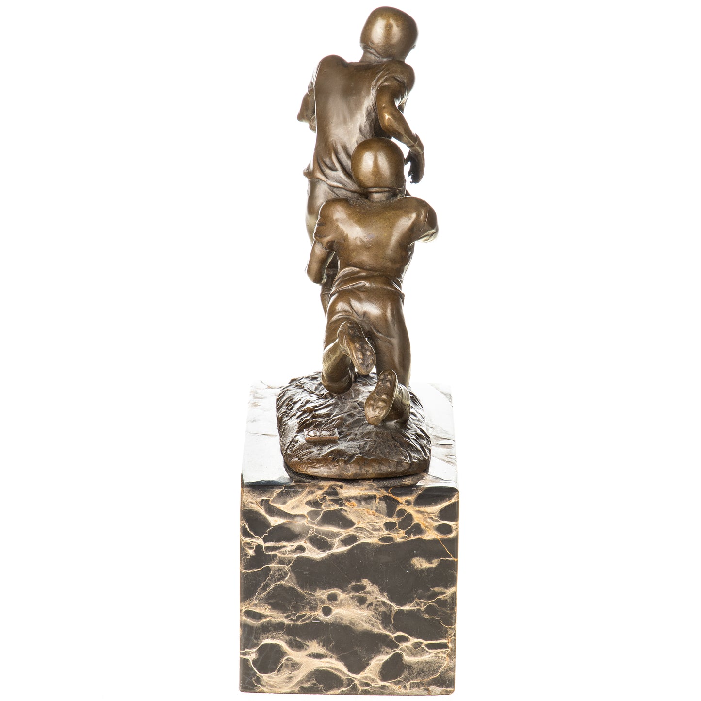 Statue en Bronze Football Américain