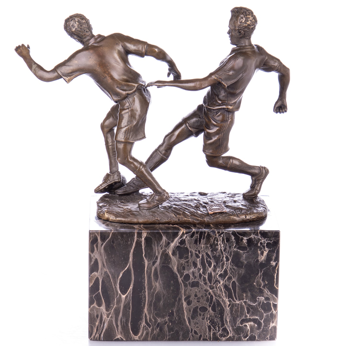 Statue en Bronze Footballeur