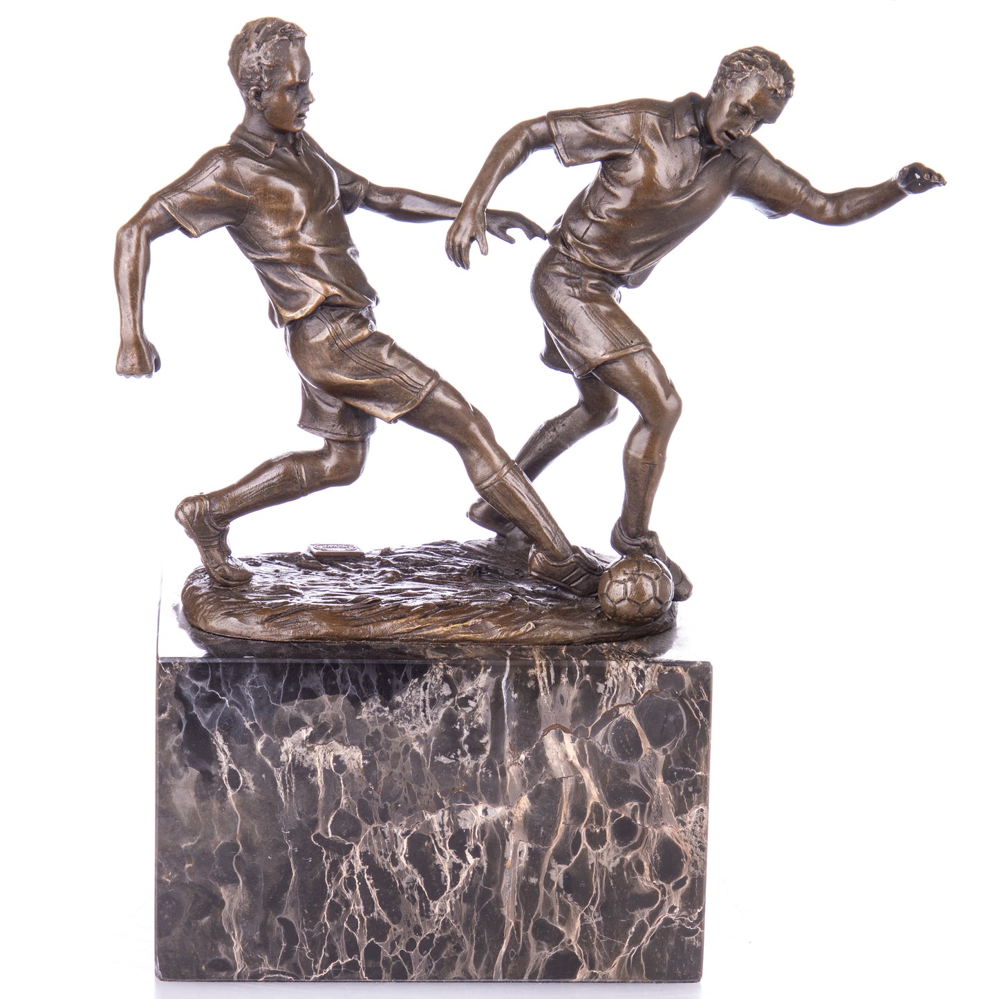 Statue en Bronze Footballeur