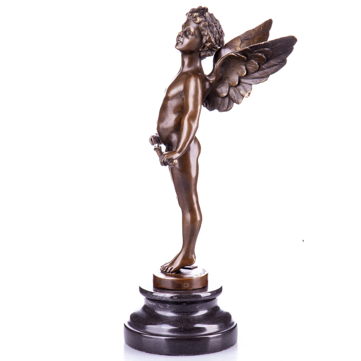 Statue en Bronze Ange Cupidon « Vici »