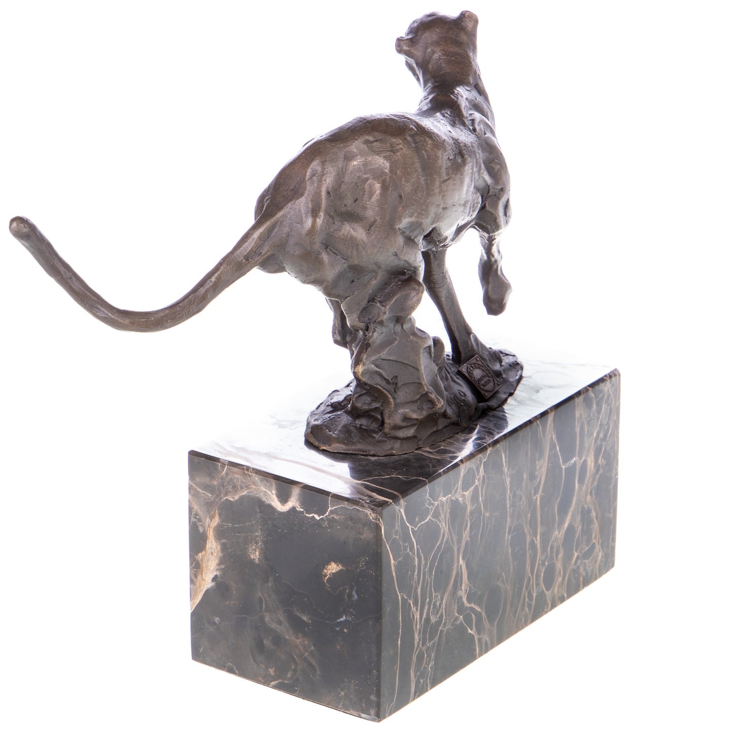 Statue en Bronze Panthère marchante