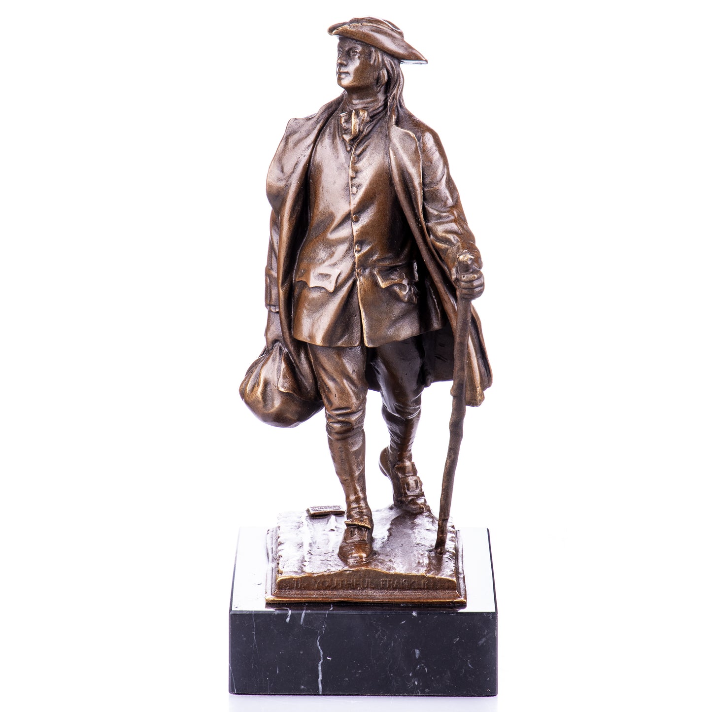 Statue en Bronze Benjamin Franklin