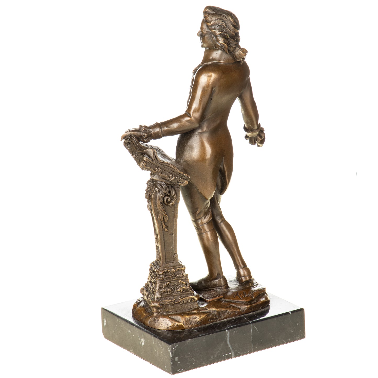 Statue en Bronze Compositeur