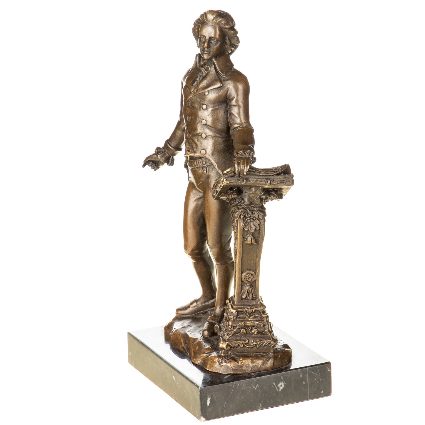 Statue en Bronze Compositeur