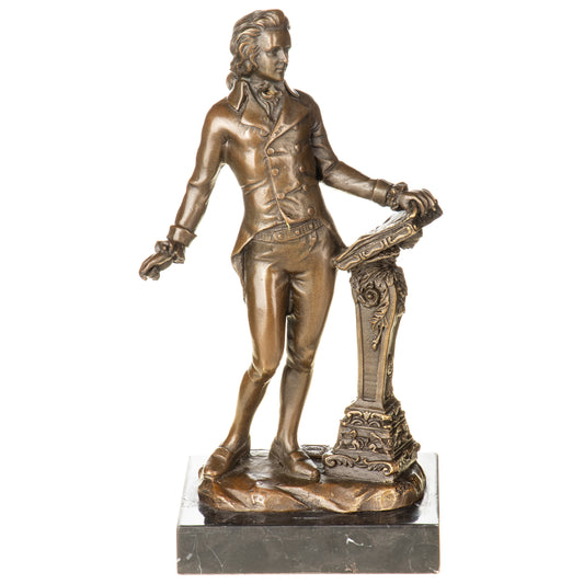 Statue en Bronze Compositeur