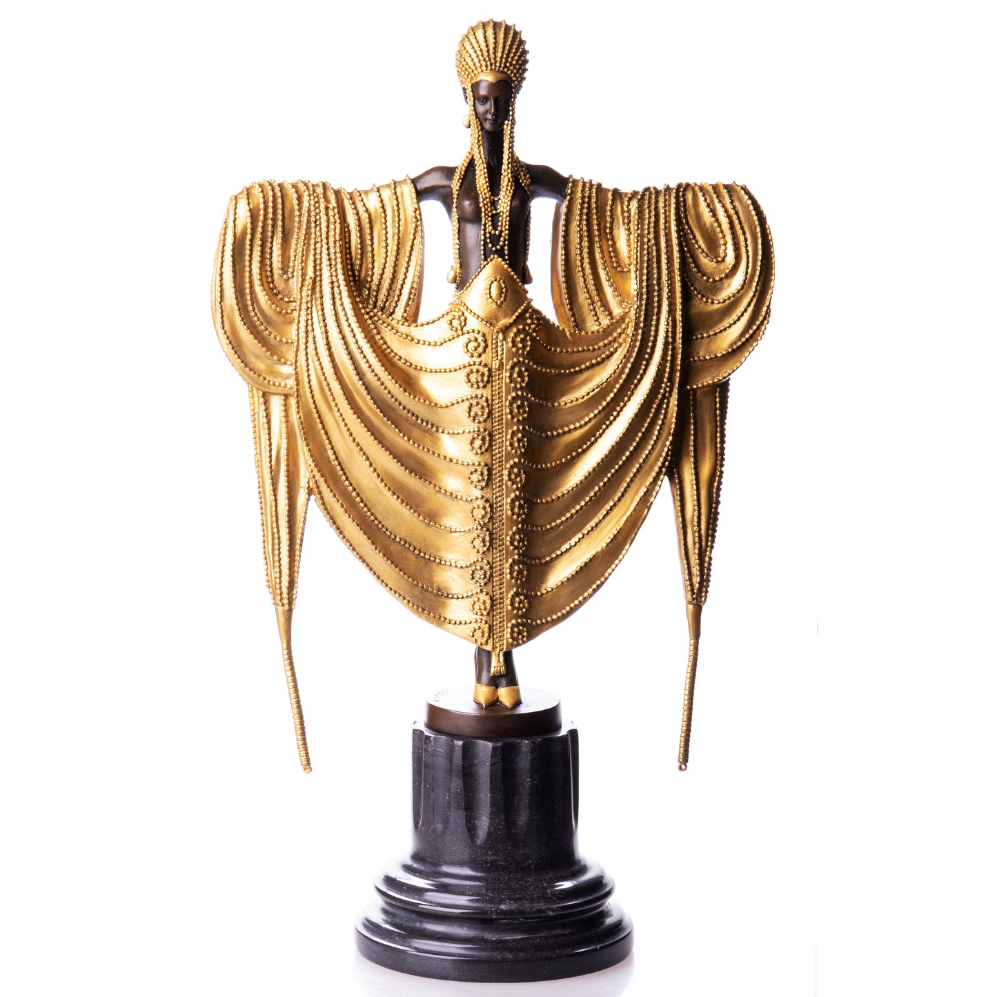 Statue en Bronze Danseuse Art Deco
