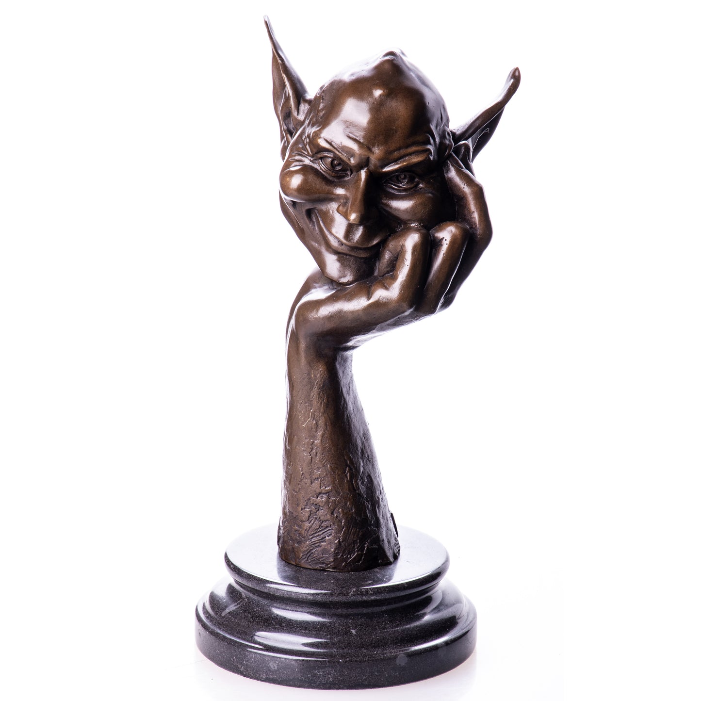 Statue en Bronze Gobelin