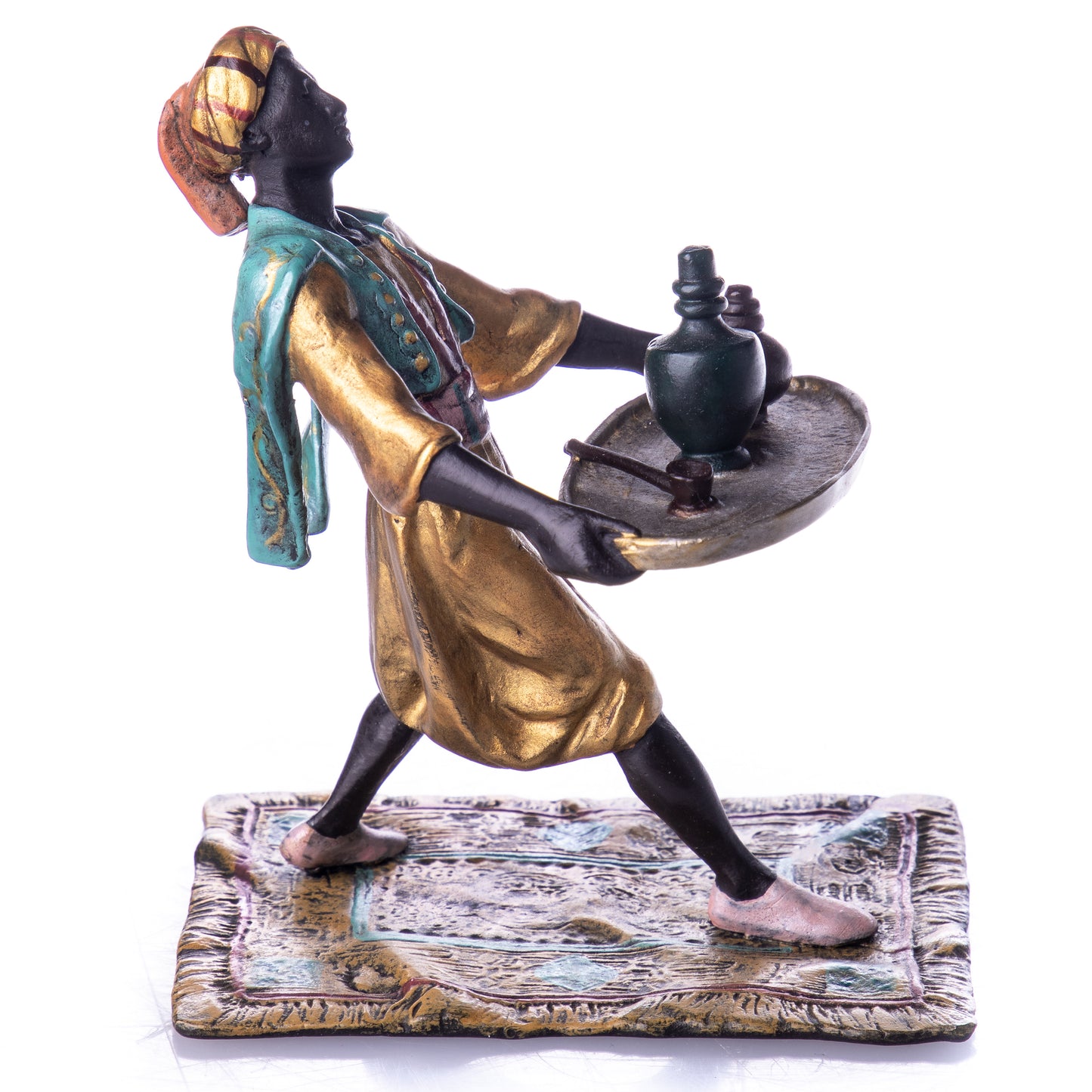 Statue en Bronze Serviteur