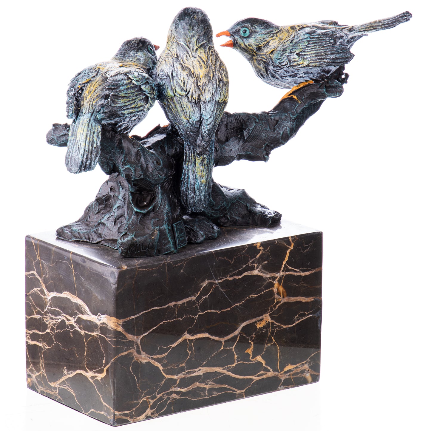 Statue en Bronze Oiseaux