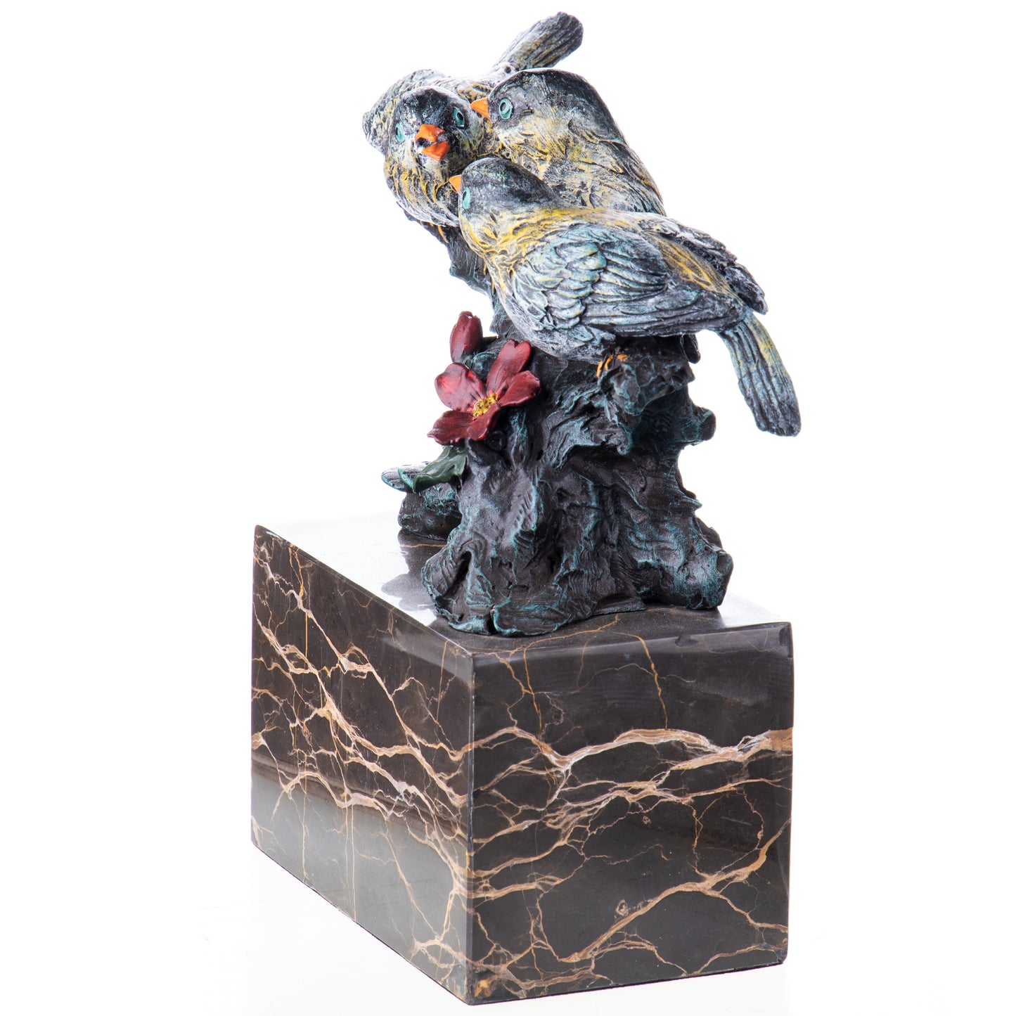 Statue en Bronze Oiseaux