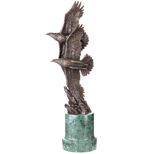 Statue en Bronze Aigles