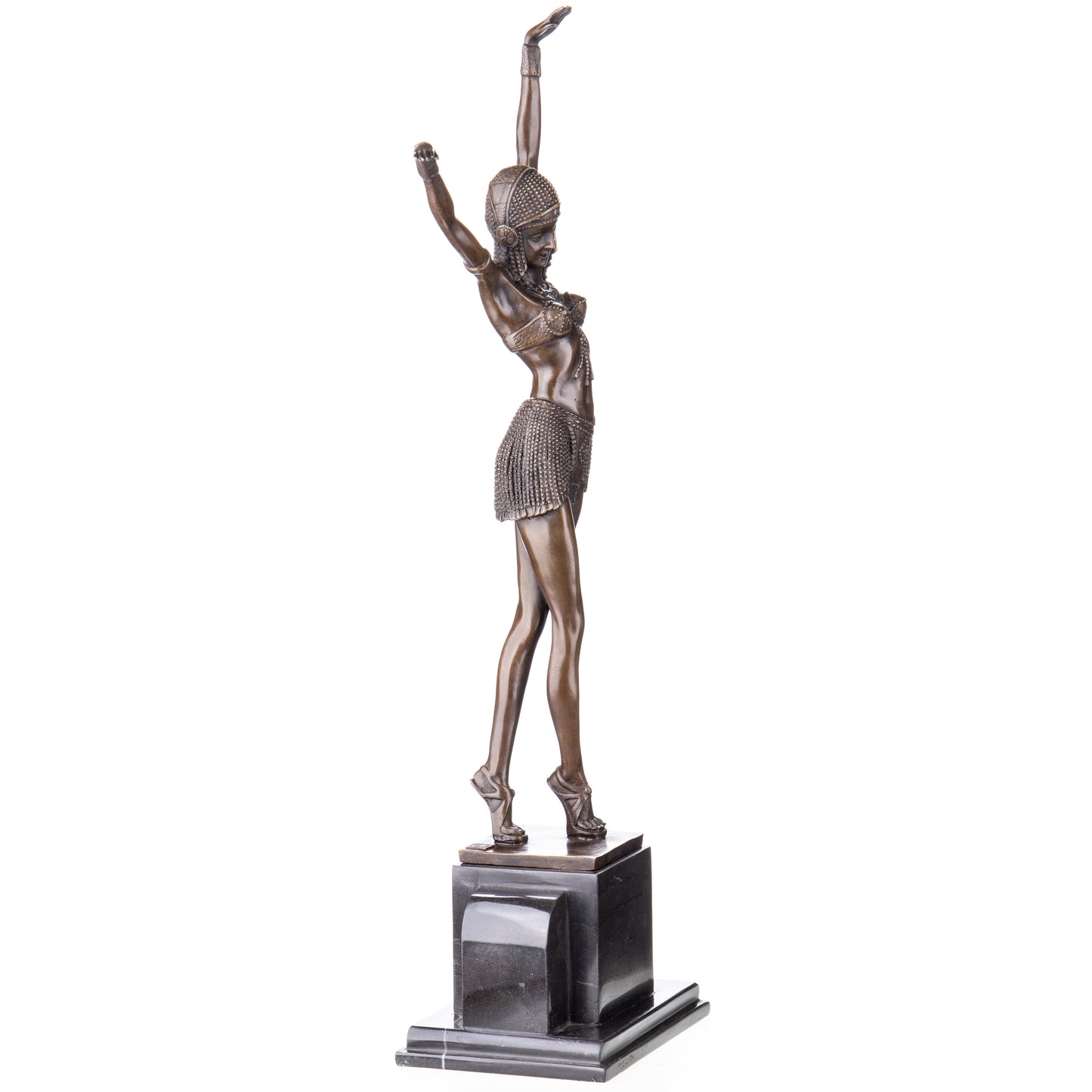 Statue en Bronze Danseuse égyptienne