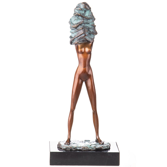 Statue en Bronze Femme nue debout