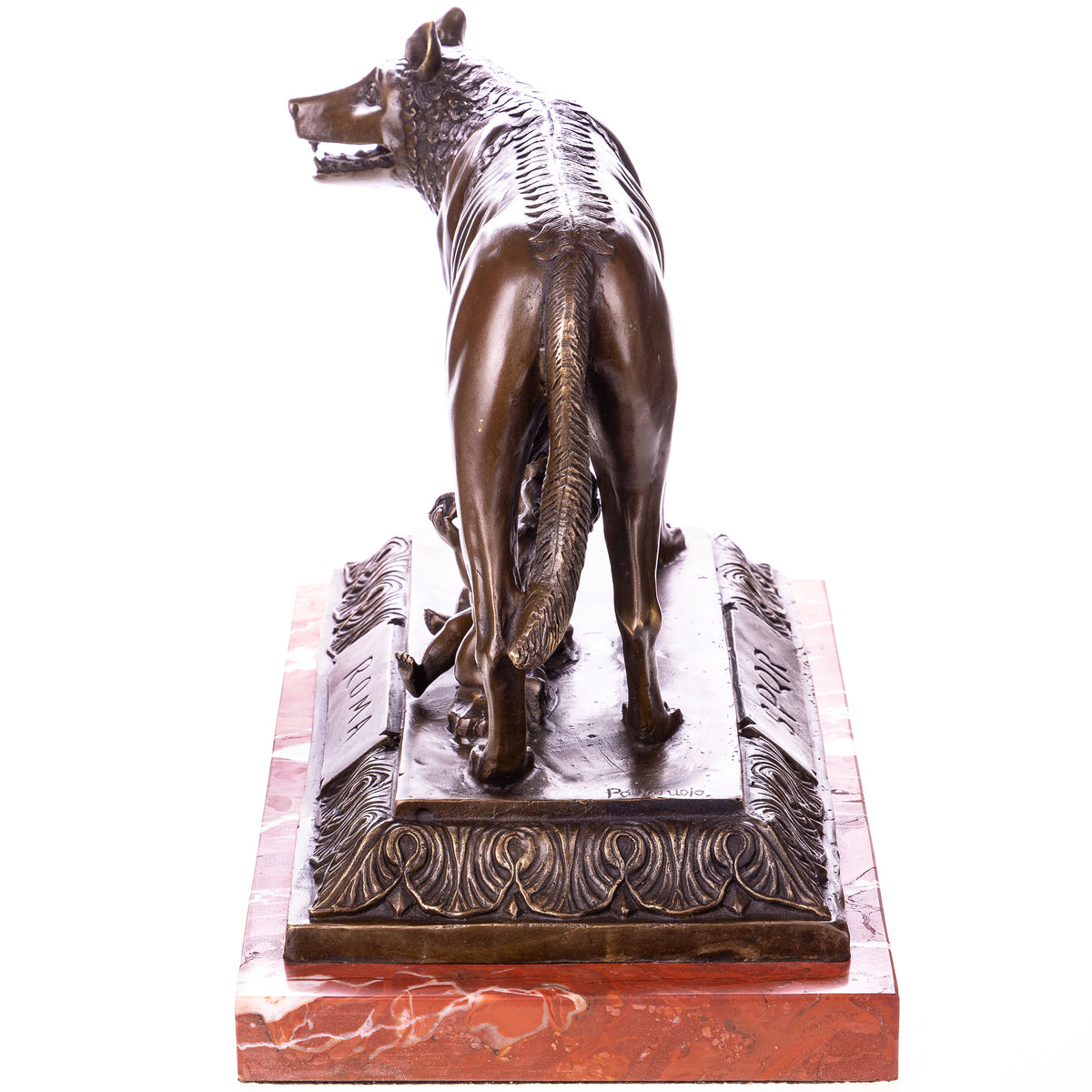 sculpture en bronze Louve Capitoline Romulus et Romus